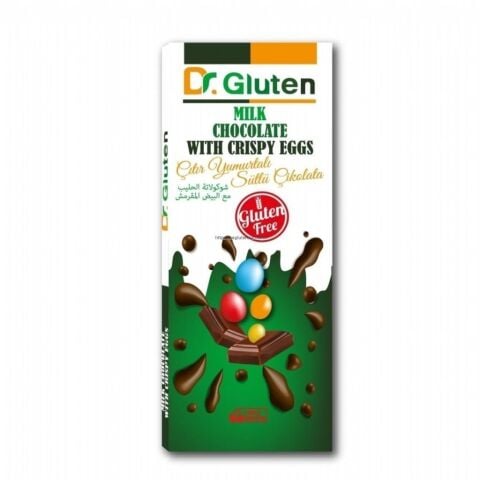 Dr. Gluten Çıtır Dolgulu Sütlü Çikolata 100 gr