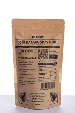 Gluno Glutensiz Karabuğday Unu 250 gr