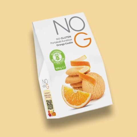Nog Glutensiz Portakallı Kurabiye 100 gr