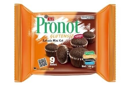 Pronot Glutensiz Kakaolu Mini Kek 144 Gr