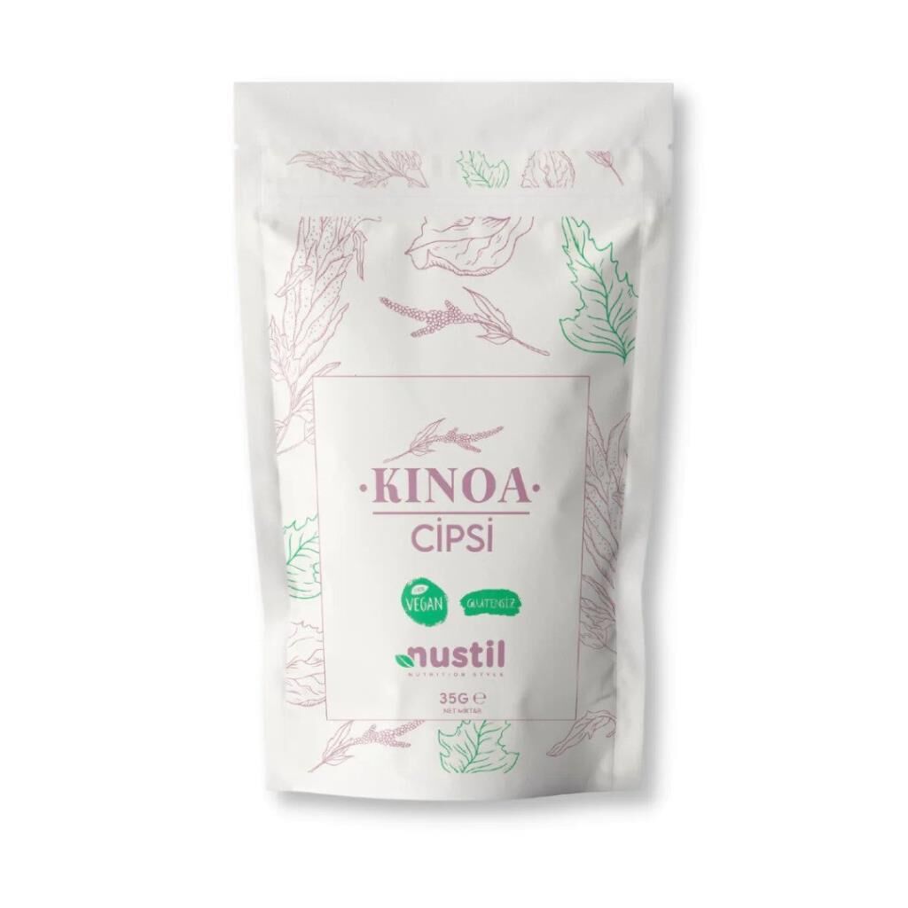 Nustil Glutensiz Kinoa Cipsi 35 gr