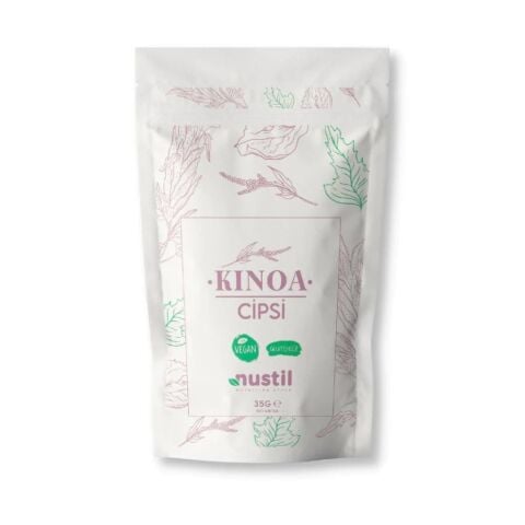 Nustil Glutensiz Kinoa Cipsi 35 gr