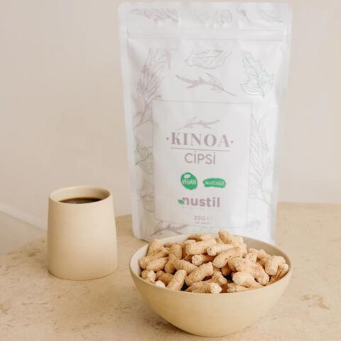 Nustil Glutensiz Kinoa Cipsi 35 gr