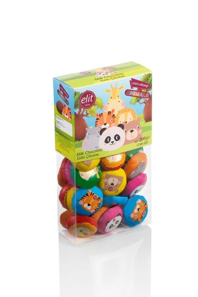Elit Glutensiz Mini Animals Asetat Kutu 200 Gr