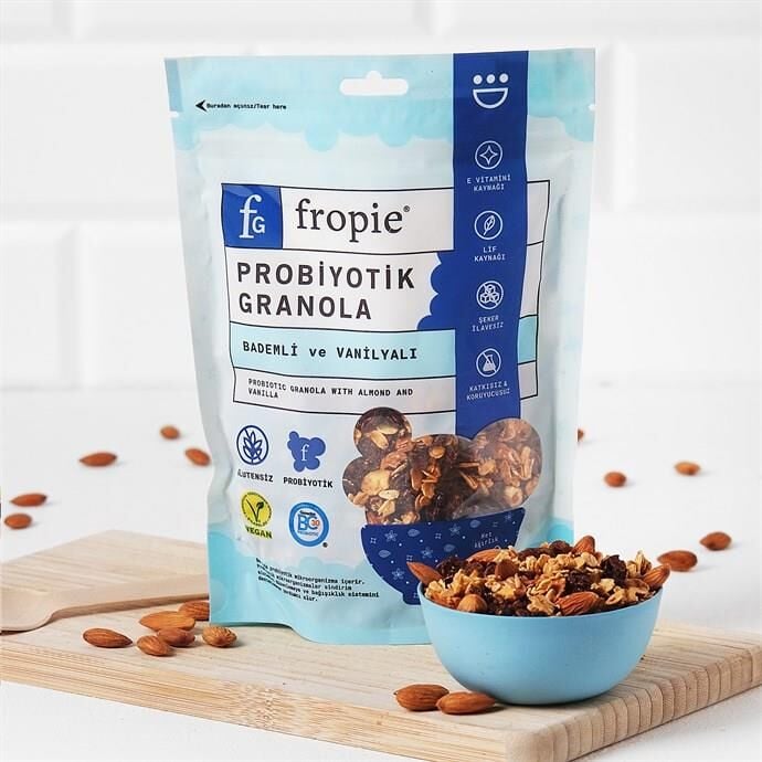 Fropie Bademli Vanilyalı Granola 200 Gr
