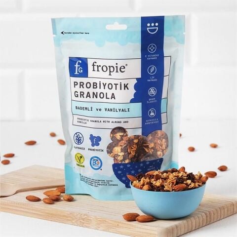 Fropie Bademli Vanilyalı Granola 200 Gr