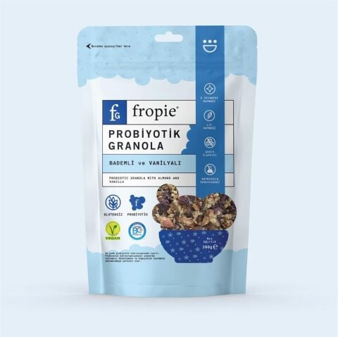 Fropie Bademli Vanilyalı Granola 200 Gr