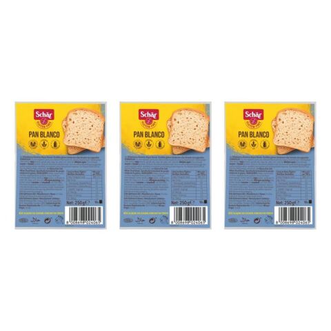 Schar Pan Blanco Glutensiz Ekmek 3Lü Paket