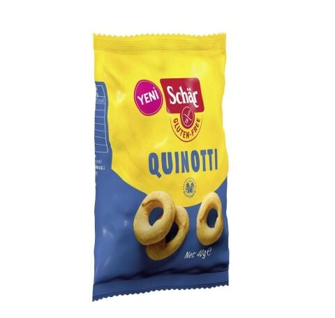 Schar Quinotti Glutensiz Kinoa Halka Kraker 40 Gr