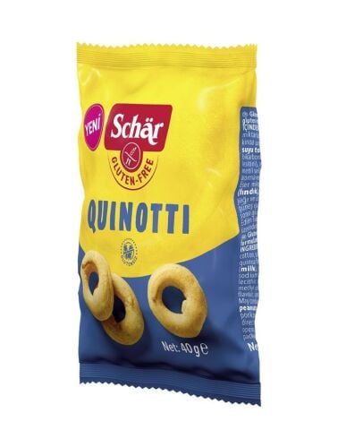 Schar Quinotti Glutensiz Kinoa Halka Kraker 40GR