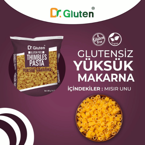Dr. Gluten Glutensiz Yüksük Makarna 400 Gr