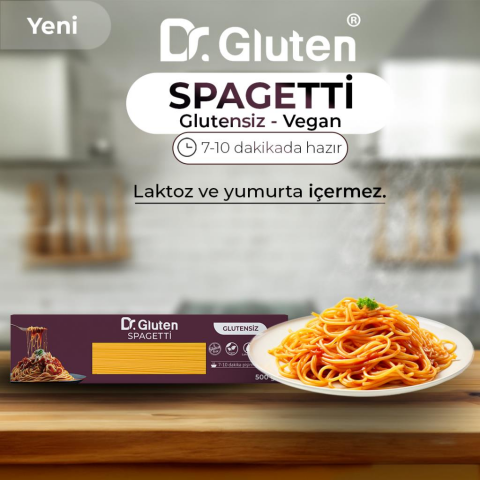 Dr. Gluten Glutensiz Spagetti Makarna 500 Gr
