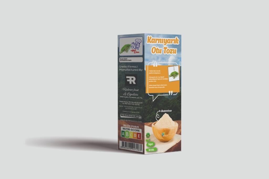 Prof Glutensiz Karnıyarık Otu Tozu 200 gr