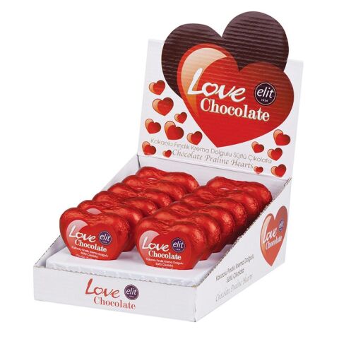 Elit Glutensiz Love Çikolata 21 gr