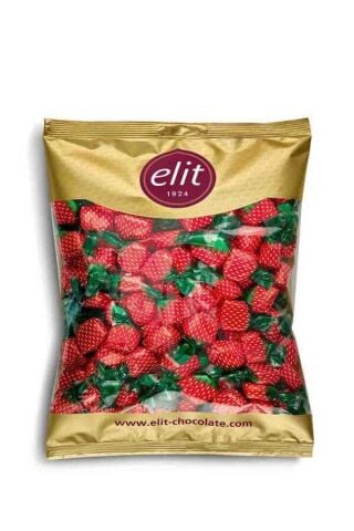 Elit Glutensiz Çilek Dolgulu Şeker
