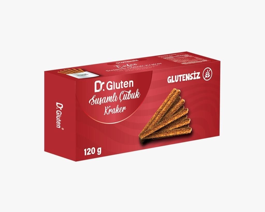 Dr. Gluten Glutensiz Susamlı Kraker 120 Gr