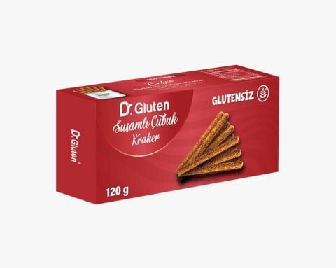 Dr. Gluten Glutensiz Susamlı Kraker 120 Gr