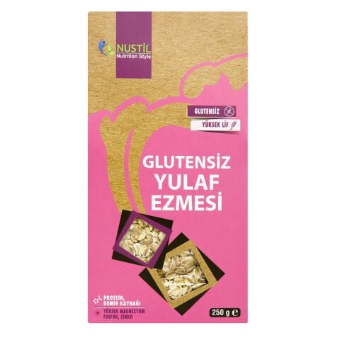 NUSTİL Glutensiz Yulaf Ezmesi 250 gr