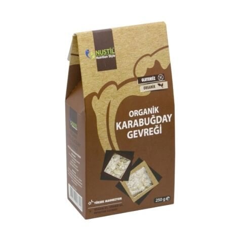 Nustil Organik Glutensiz Karabuğday Gevreği 250 gr