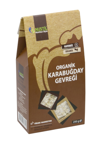 Nustil Organik Glutensiz Karabuğday Gevreği 250 gr