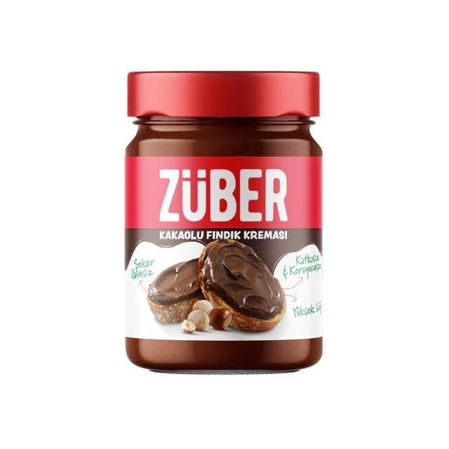Züber Glutensiz Kakaolu Fındık Kreması 315 GR