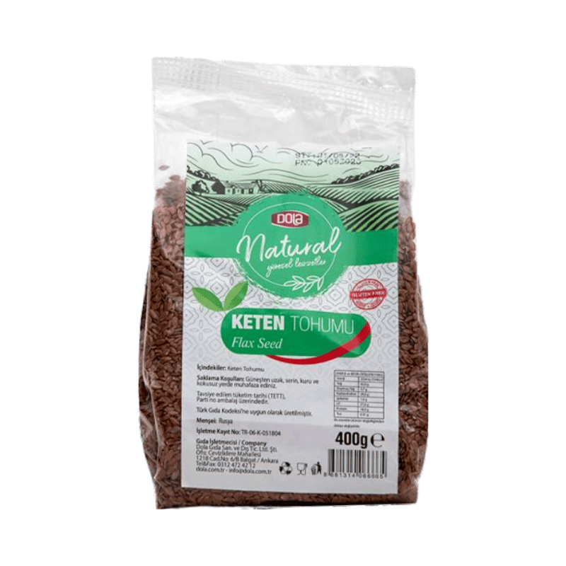 Dola Natural Glutensiz Keten Tohumu 400 Gr