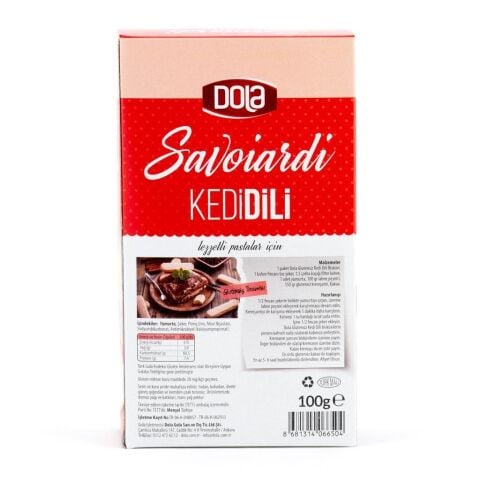Dola Glutensiz Kedi Dili 100 Gr.