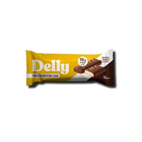 Delly Glutensiz Muzlu Protein Bar 40 GR