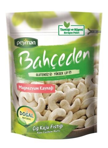 Peyman Bahçeden Glutensiz çig kaju fıstığı 140 Gr
