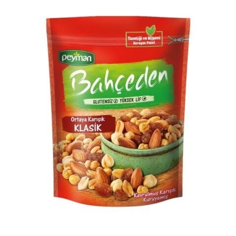 Peyman Bahçeden Glutensiz ortaya karışık klasik 180 Gr