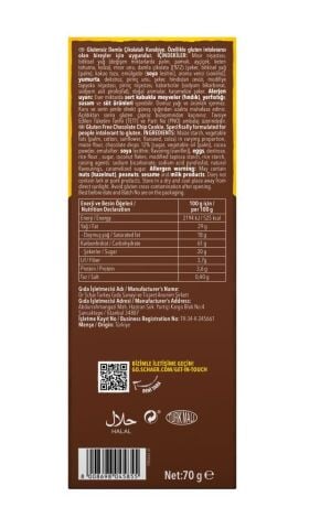 Schar Glutensiz Chocotti 70 GR