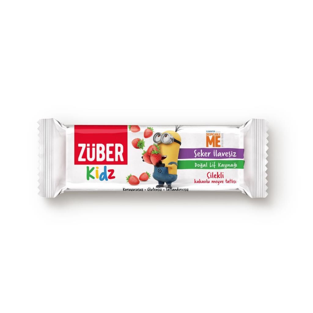Züber Kidz Çilekli & Kakaolu Meyve Tatlısı 25G