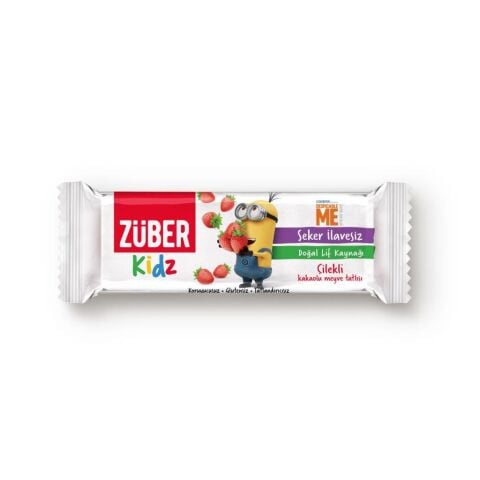 Züber Kidz Çilekli & Kakaolu Meyve Tatlısı 25G