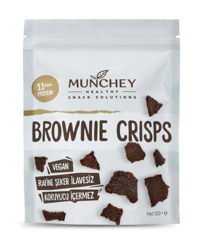 Münchey glutensiz brownie cips 100 gr