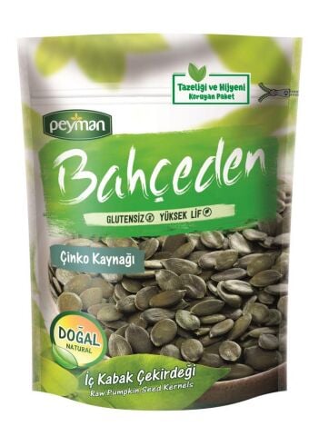 Peyman Bahçeden Glutensiz çiğ iç kabak çekirdeği