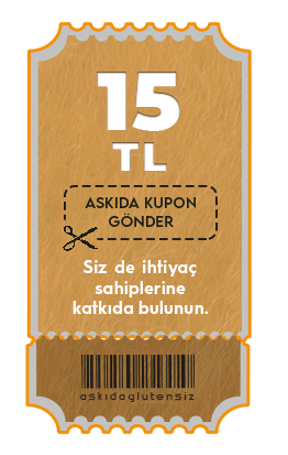 Askıda kupon 15 TL