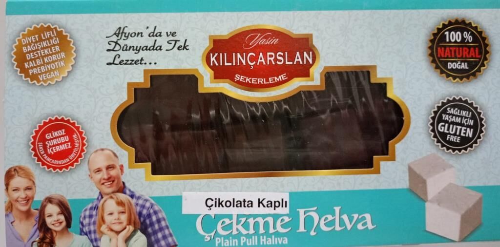 Kılıçarslan Glutensiz Çikolatalı Çekme Helva 150GR