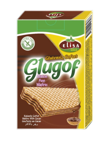 Ellisa Glutensiz Kakaolu Gofret 125 gr