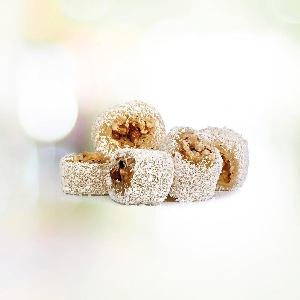 Yenigün cevizli ve hindistan cevizli çeşnili lokum 250 Gr