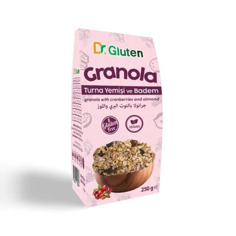 Dr. Gluten Glutensiz Turna Yemişli Granola 250G