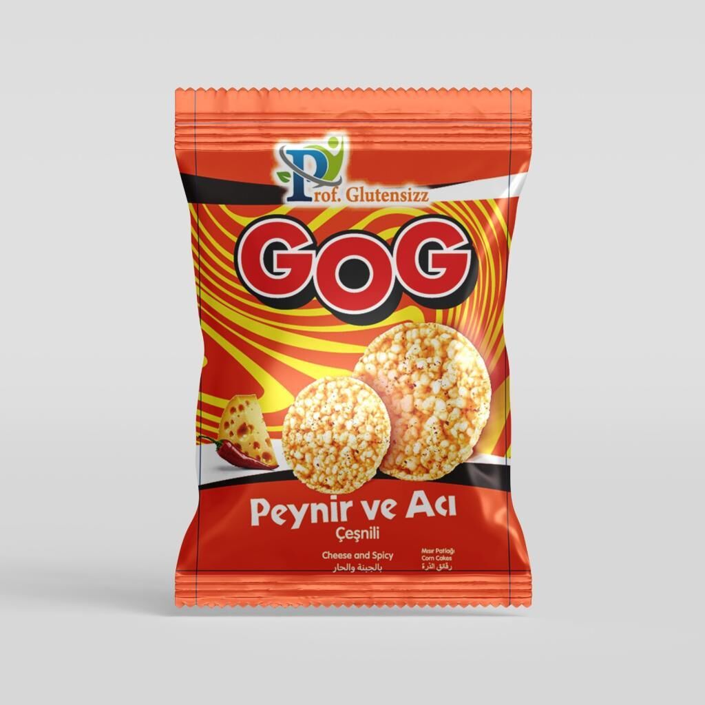 Prof Glutensiz Peynir ve Acılı GOG 75 gr
