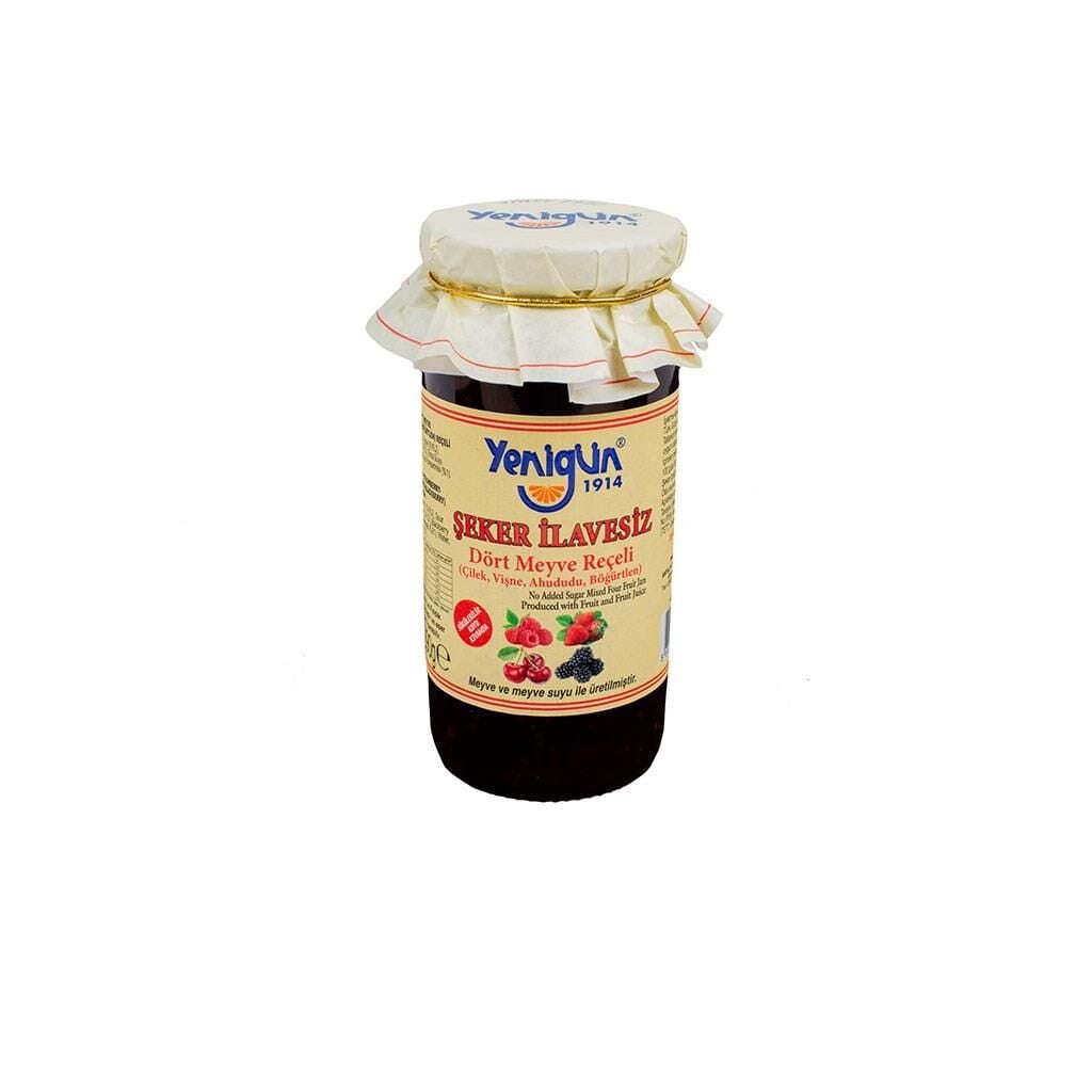 Yenigün glutensiz dört meyve reçeli 290 gr