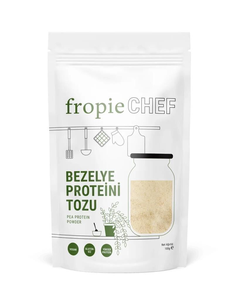 Fropie Glutensiz Bezelye Proteini Tozu 100 gr