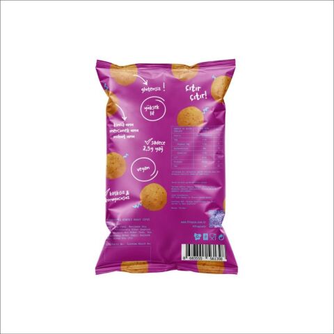 Fropie Glutensiz Tütsülenmiş Biber Nohut Cipsi