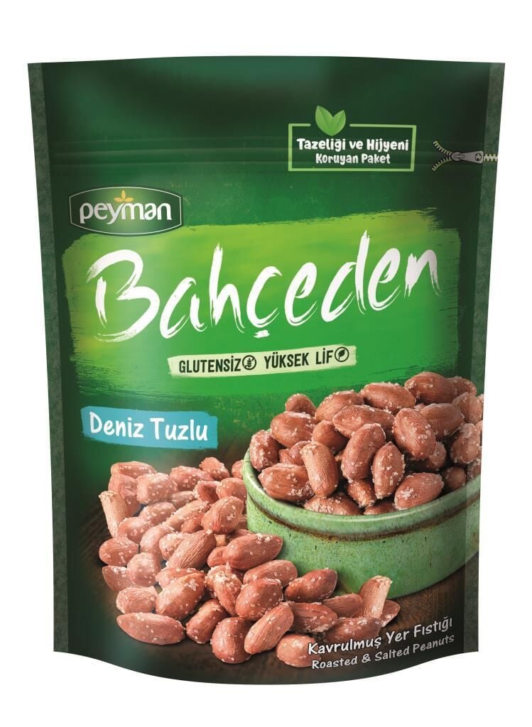 Peyman Bahçeden Glutensiz kavrulmuş yer fıstığı 175 Gr