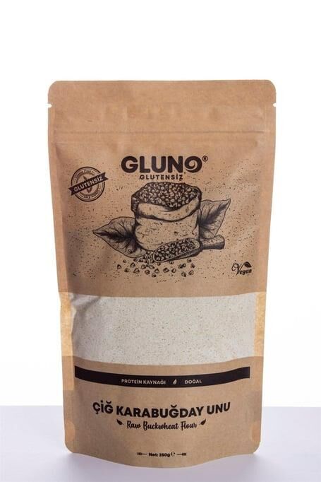Gluno Glutensiz ciğ karabuğday 500gr