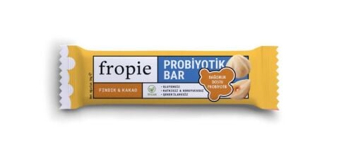 Fropie Glutensiz Fındık ve Kakaolu Probiyotik Bar 35 Gr