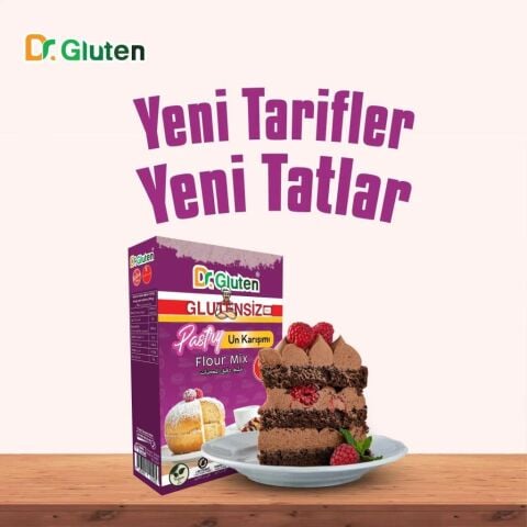 Dr. Gluten Glutensiz Pastry Un Karışımı 500 Gr